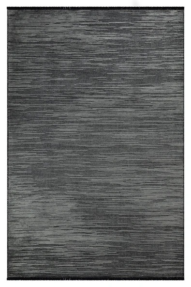 MİLANO ML101 Antrasit Leke Tutmaz Antialerjik Yıkanılabilir Dokuma Dekoratif Halı Kilim Yolluk - 4