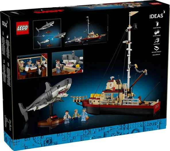 LEGO Ideas 21350 Jaws - Resim 2
