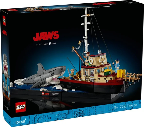LEGO Ideas 21350 Jaws ürün görseli