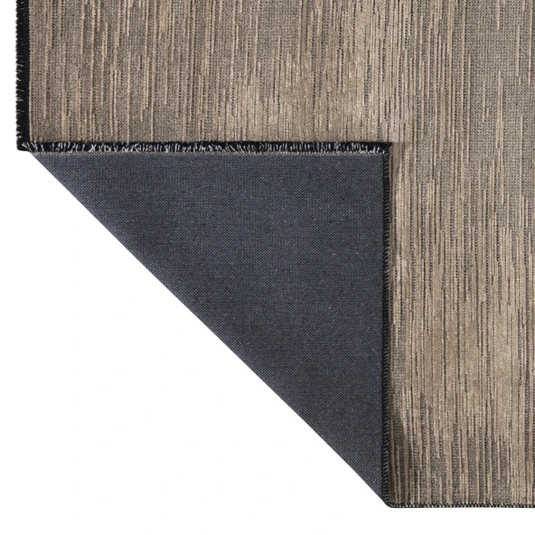MİLANO ML108 Bej Leke Tutmaz Antialerjik Yıkanılabilir Dokuma Dekoratif Halı Kilim Yolluk - 2