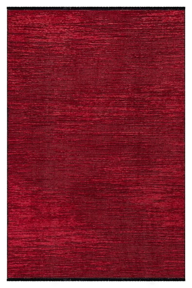 MİLANO ML104 Kırmızı Leke Tutmaz Antialerjik Yıkanılabilir Dokuma Dekoratif Halı Kilim Yolluk - 4