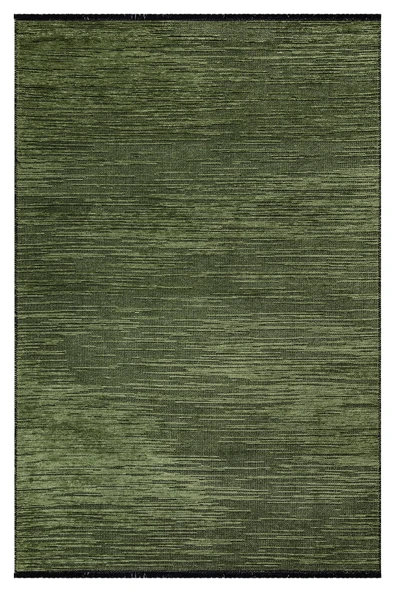 MİLANO ML106 Yeşil Leke Tutmaz Antialerjik Yıkanılabilir Dokuma Dekoratif Halı Kilim Yolluk - 4