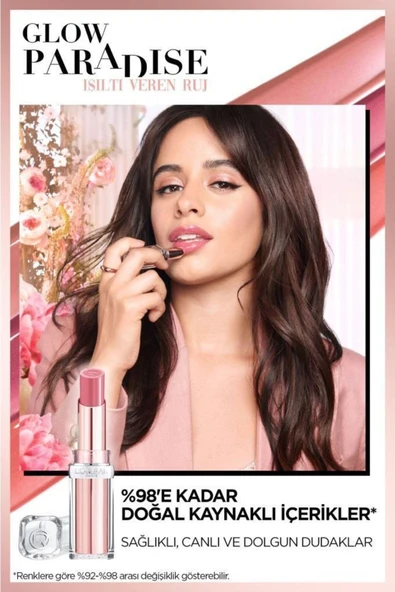 L'Oreal Paris Glow Paradise Balm-in-lipstick - Işıltı Veren Ruj 353 Mulberry Ecstatic