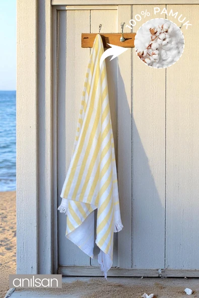 Anida Plaj Havlusu %100 Pamuk 75x150