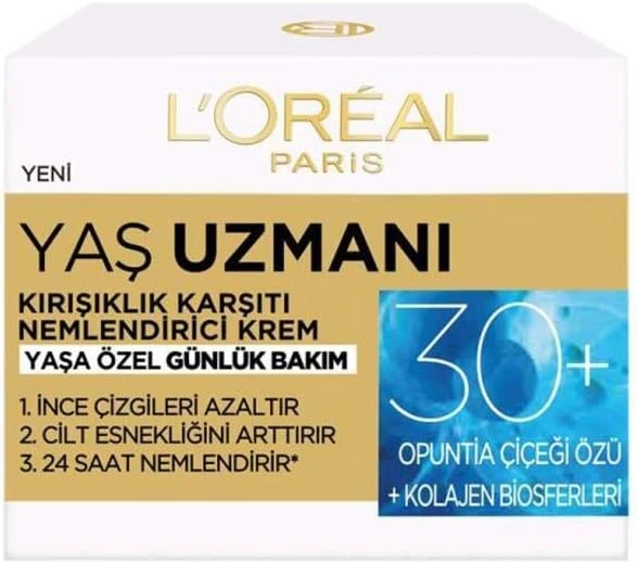 L'Oreal Paris Paris Yaş Uzmanı 30+ Kırışıklık Karşıtı Nemlendirici Krem 50 Ml - 3