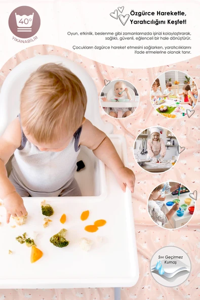 Proof Etkinlik Ortusu Pastel 140x140 cm - Resim 3