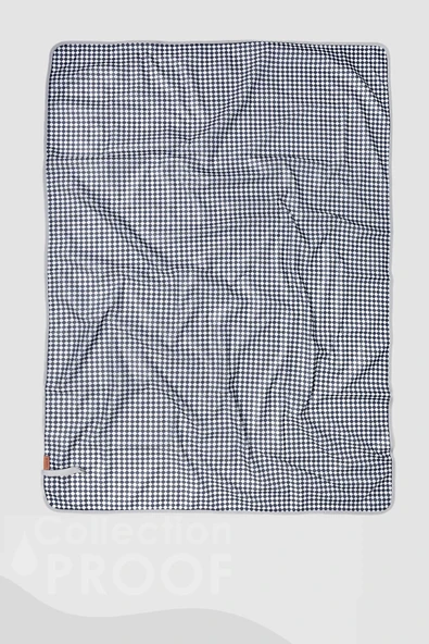 Proof Etkinlik Ortusu Dama Denim 100x140 cm ürün görseli 1