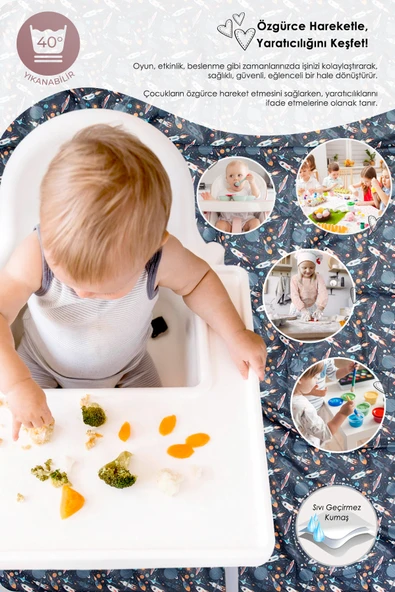 Proof Etkinlik Ortusu Galaxy 140x140 cm - Resim 3