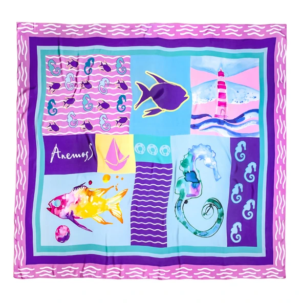 Anemoss Harmoni Pareo Pembe 120*140 cm - 3