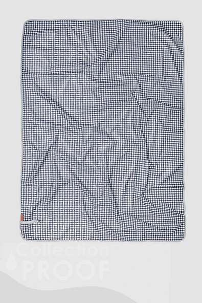 Proof Etkinlik Ortusu Dama Denim 140x140 cm - Resim 5