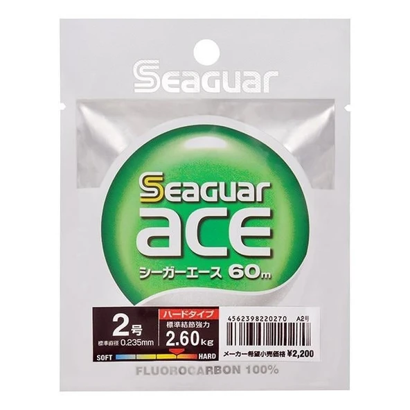 Seaguar Ace %100 Fluoro Carbon Misina 60mt - 2