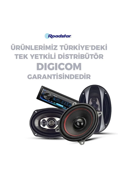 Roadstar Rdh-m690pro Oval Midrange 500 Watt Maximum Power Çift Fiyatıdır - 5