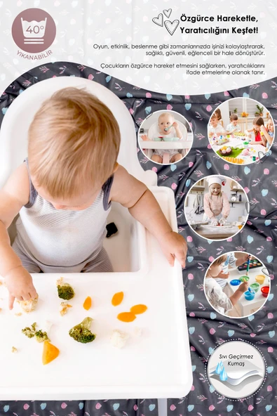 Proof Etkinlik Ortusu Sheni 140x140 cm - Resim 3