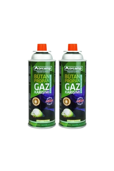 Bütan Propan Gaz Kartuşu 227 gr Kt227 2 adet