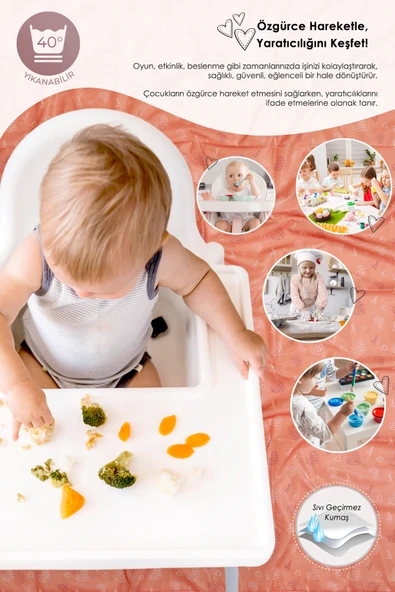 Proof Etkinlik Ortusu Love 140x200 cm - Resim 3