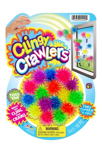 Clingy Crawlers Yapışkan Tırmanıcı Sürüngenler ile Duvarlar ve Camlar Artık Daha Eğlenceli! - 6