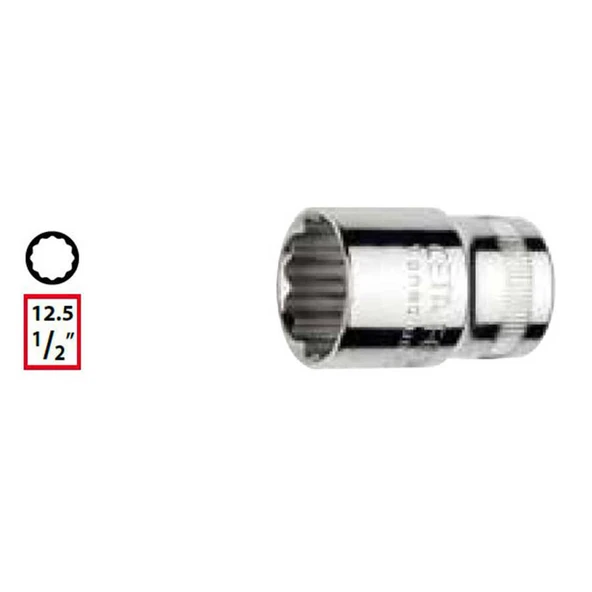 Ceta Form 1/2" 12 Köşe Yıldız Lokma Anahtar 9 mm - C22-B09