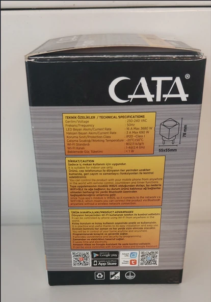 Cata Ct-4010 Akıllı Wifi Priz - 5