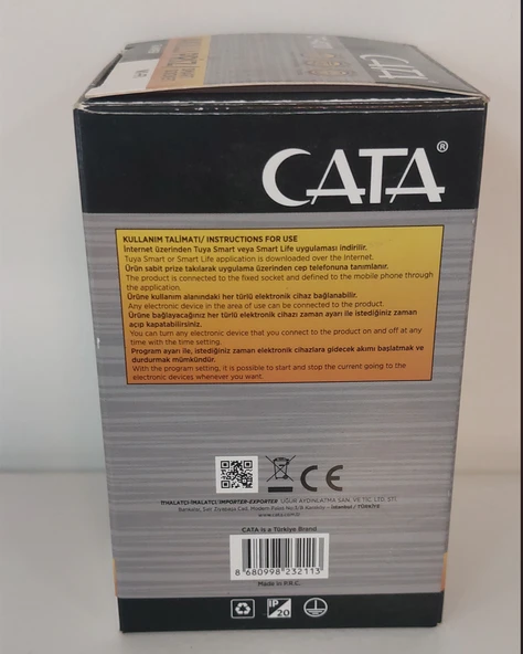 Cata Ct-4010 Akıllı Wifi Priz - 4