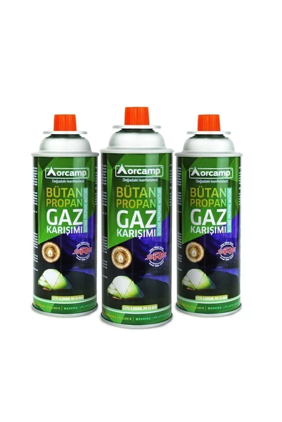 Gaz Kartuşu 227 gr 3'lü Set