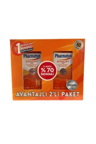 PHARMATON 30 TABLET 2LI PAKET