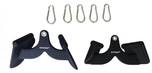 Avessa Mac-500 Mag Grıp Sırt Çekiş Bar Aparatı Seti 5li - 2