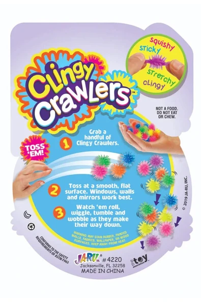 Clingy Crawlers Yapışkan Tırmanıcı Sürüngenler ile Duvarlar ve Camlar Artık Daha Eğlenceli! - 4