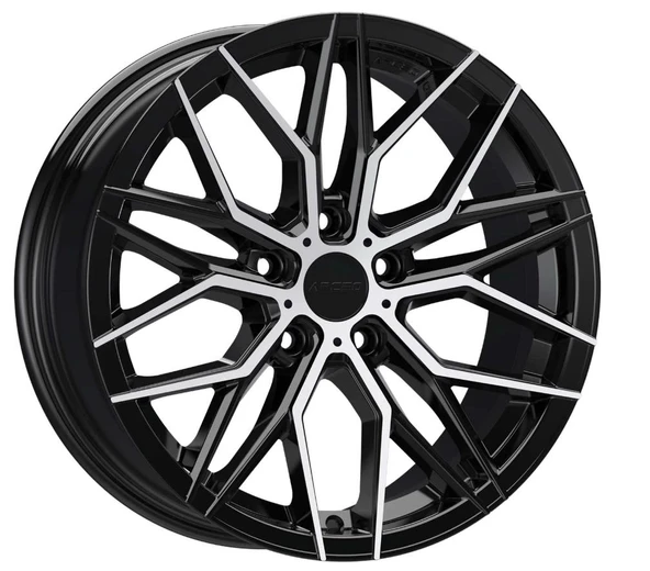 ARC-G6929-56 8.5x19" -5x112 ET40 66.6 Black Diamond Jant (4 Adet)
