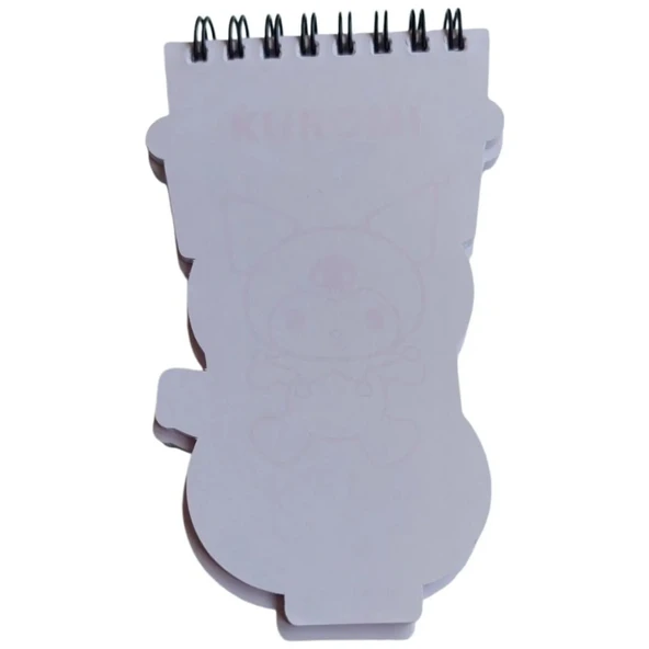 Kuromi Not Defteri 80 Yaprak Spiralli Renkli Sayfalı - 2