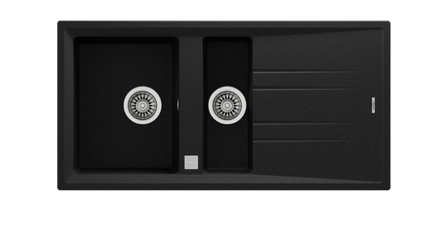 Teka STONE 60 B-TG Metalik Siyah Tegranite Eviye