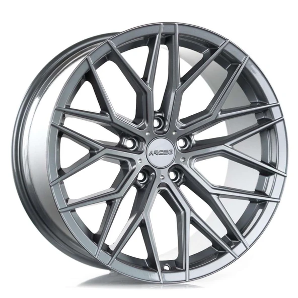 ARC-G6941-37 9.0x21" -5x112 ET35 66.6 Titanium Silver VALENCIA Jant (4 Adet)