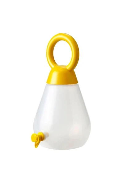 Musluklu Sürahi, Şeffaf Parlak Sarı, 4 lt ürün görseli 1