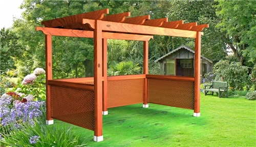 Ahşap Pergole Lux-1 - 3