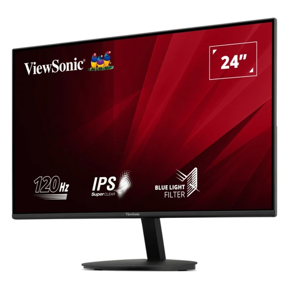 ViewSonic VA24E1-H 23.8" 120Hz 5Ms VGA+HDMI FullHD IPS Vesa Monitör - Resim 3