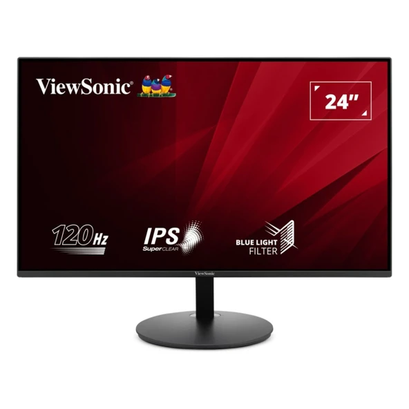 ViewSonic VA24E1-H 23.8" 120Hz 5Ms VGA+HDMI FullHD IPS Vesa Monitör ürün görseli 1
