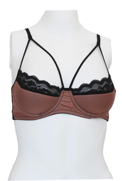 Deri Görünümlü Sütyen Takımı - 2