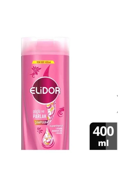 Elidor Şampuan Güçlü & Parlak 400 ml