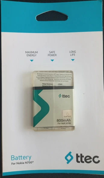 Nokia N700 Pil Ttec marka