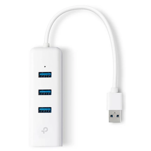 Tp-link UE330 3-Port Hub ve Gigabit Ethernet Adaptör İkisi bir arada USB Adaptör
