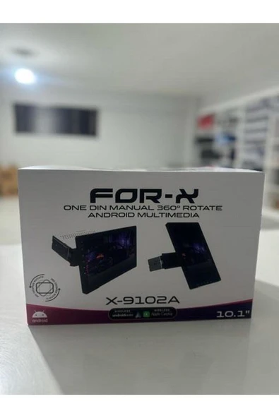 For X X-9102A 10 Inch Android Double Teyp Üniversal 360 Derece Dönebilen IPS Ekran BT/USB - 5