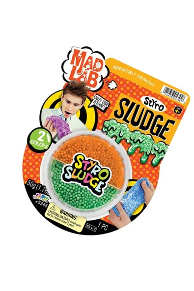 Slime Köpük Styro Sludge: Renkli, Çıtır ve Bağımlılık Yapan Slime Keyfi!