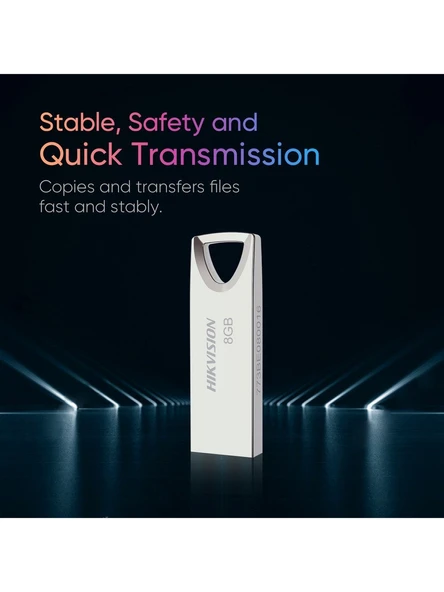 HIKVISION 128GB USB2.0 HS-USB-M200/128G METAL FLASH BELLEK - 2