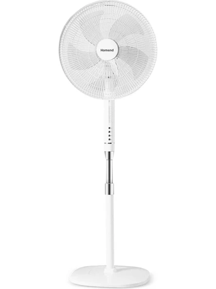 Homend Fanomen 9010H Ayaklı Vantilatör Beyaz - 4