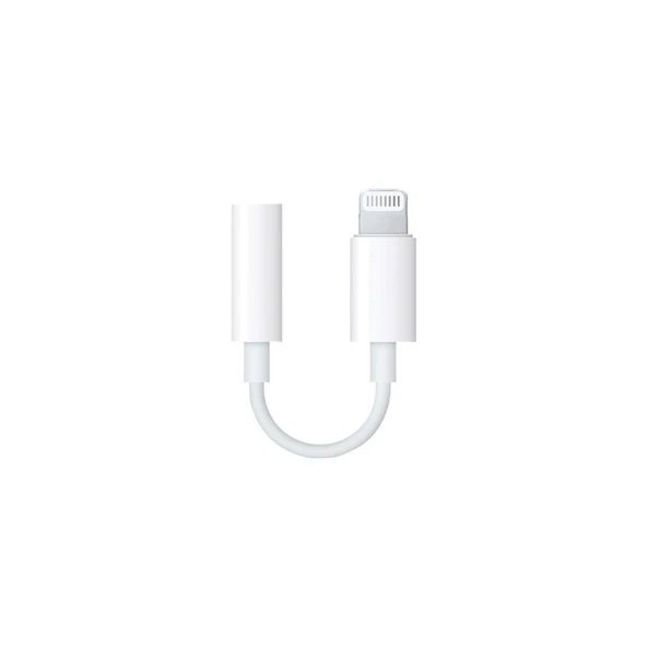 Adaman Apple iPhone Uyumlu 5/6/7/PLUS/8/X/XS/XSMAX/11/11PRO/11PROMAX/12 ve 13 Serisi Kulaklık Çevirici 15CM Lightning To Aux