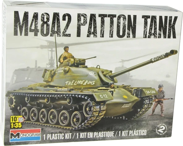 Mattel m48a2 Patton Tank Model Kit - 3