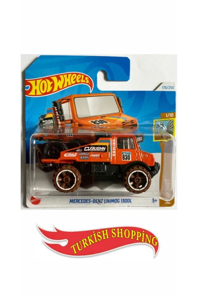 1/64 Ölçek Mercedes Benz Unimog 1300L - 2