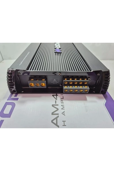For X 5 Kanal Amfi - Xam-4500.5 - 80rms X 4 300rms - Bass Kontrollü 5 Kanal Oto Anfi - 3