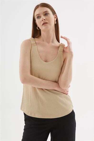 FASHION FRIENDS KADIN V YAKA BLUZ 25Y0513K1