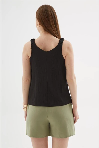 FASHION FRIENDS KADIN V YAKA BLUZ 25Y0513K1 - 10