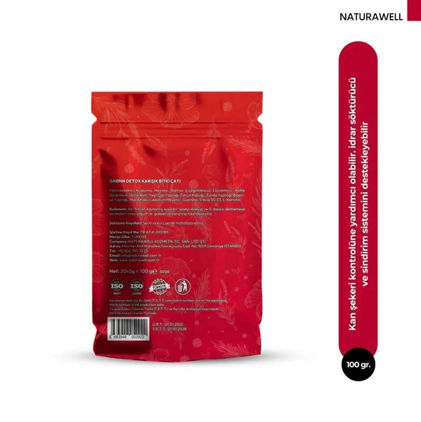 Naturawell Detox Saşe Bitki Çayı 20 Saşe - 4